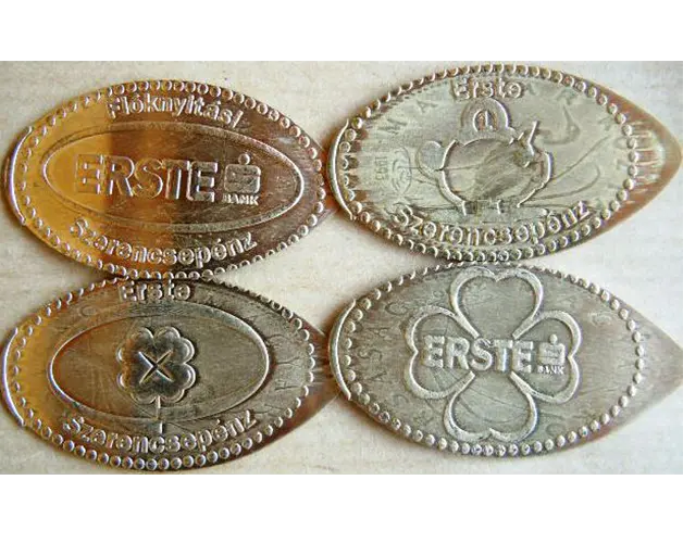 Pressed pennies - ERSTE Bank
