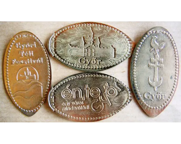 Souvenir coins - Győr