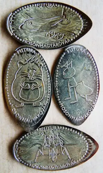 Elongated coins - Futura