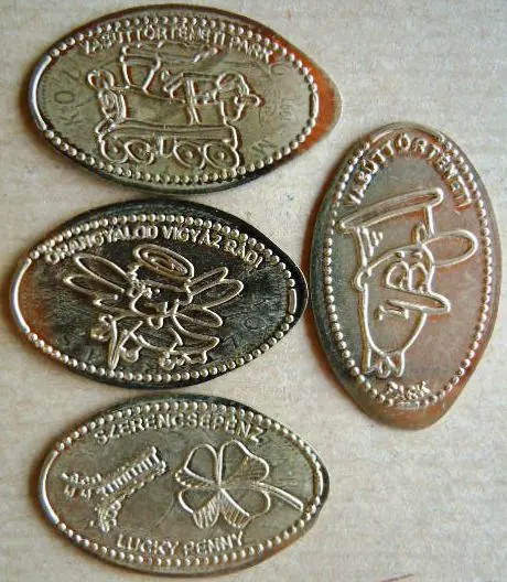 Elongated coins - Railway Museum