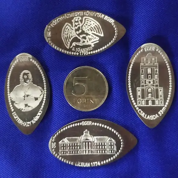 Eger Líceum nyújtott érmék
